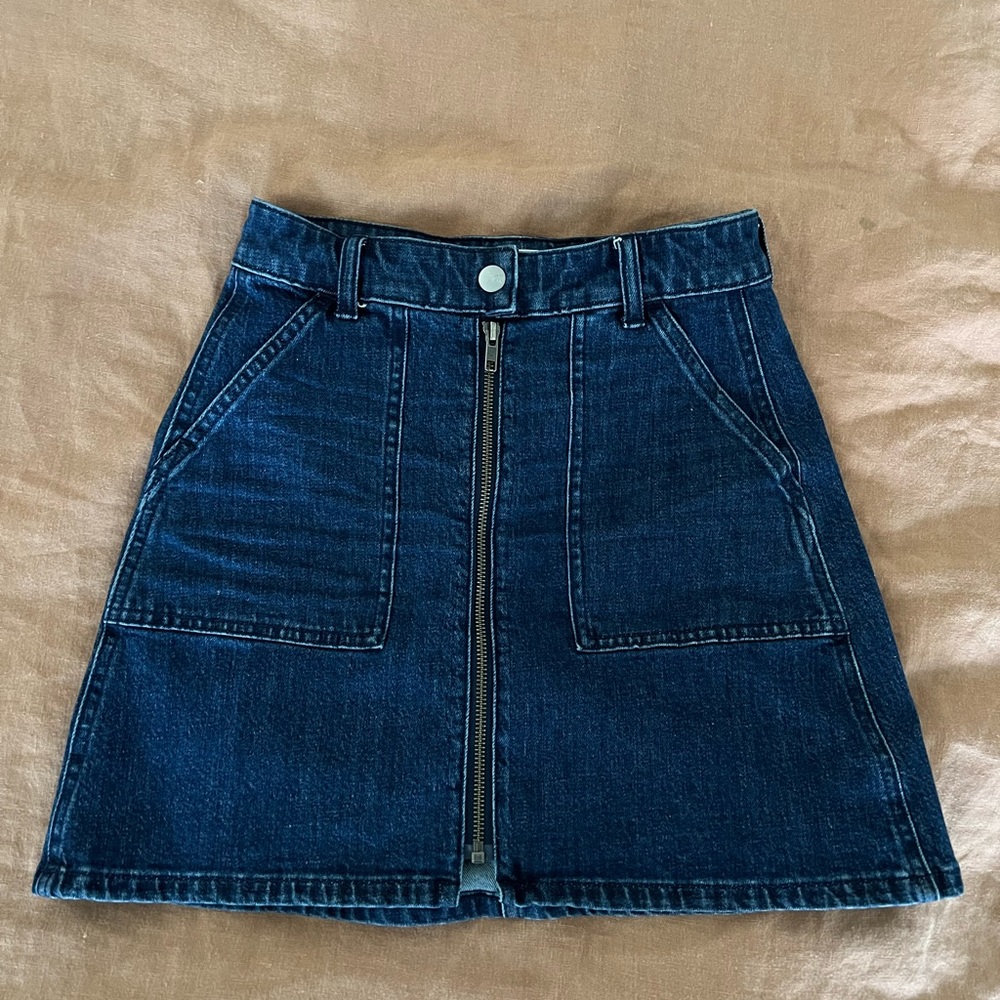 Madewell demin skirt size 24